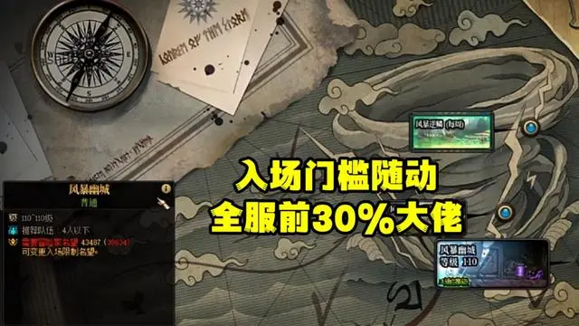 dnf风暴幽城名望要求是多少 dnf风暴幽城名望门槛介绍