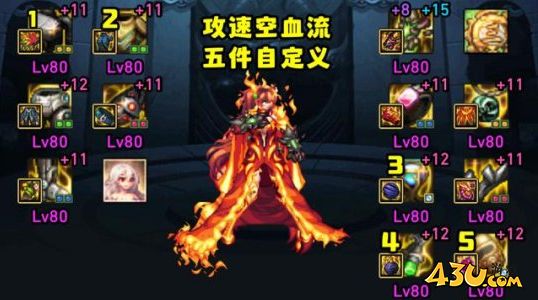 dnf攻速空血流怎么出装 dnf攻速空血流出装教学