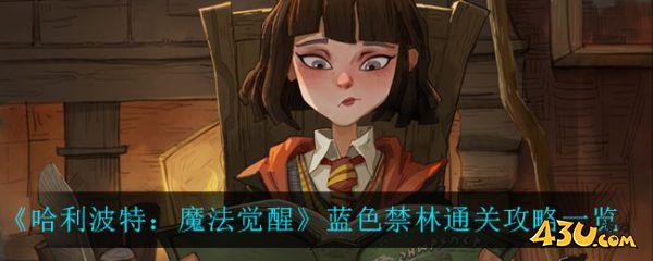 哈利波特魔法觉醒蓝色禁林如何过关