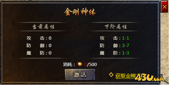 金刚神体系统