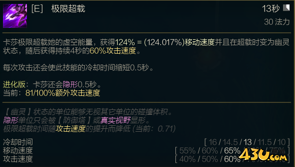 《英雄联盟手游》卡莎新版本进化路线选择攻略