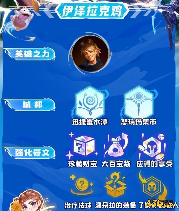 云顶之弈s9伊泽拉克鸡攻略