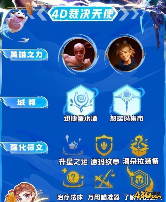 云顶之弈s94D裁决天使阵容推荐