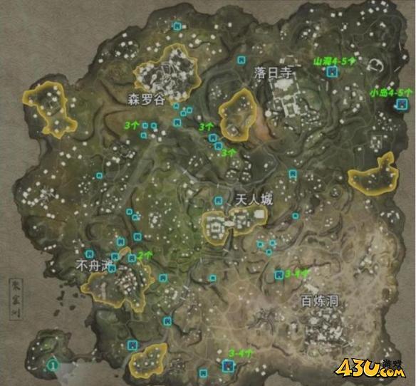 永劫无间萤火虫刷新点在哪里