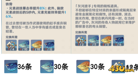 《原神》灰河渡手钓鱼点位置一览