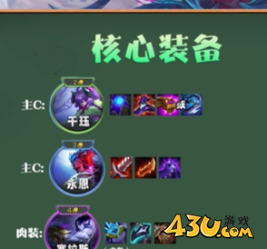 云顶之弈s11死神双c阵容推荐攻略