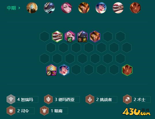 《金铲铲之战》s9.5恕瑞玛阿兹尔菲奥娜阵容推荐