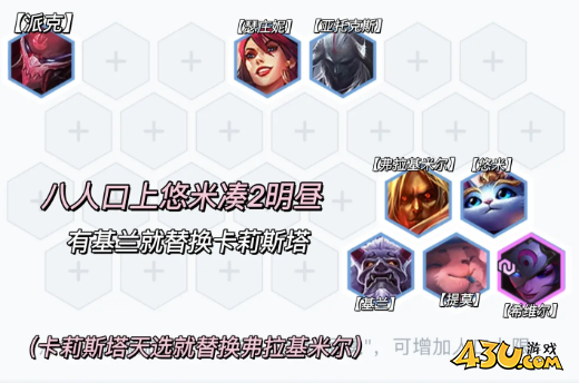 云顶之弈腥红神射阵容推荐