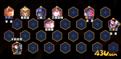 云顶之弈决斗亚索阵容推荐