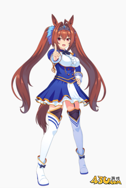 闪耀优俊少女大和赤骥立绘