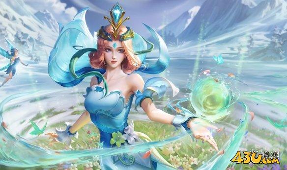 王者荣耀甄姬落雪兰心皮肤故事,甄姬战令皮皮肤故事
