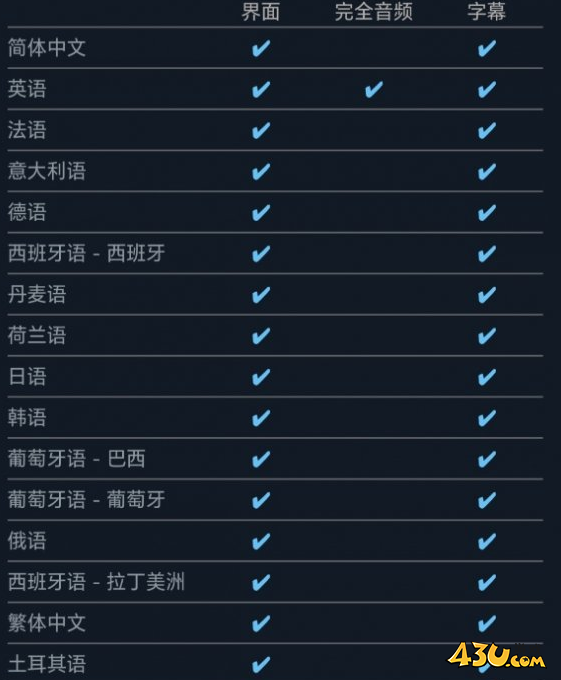方舟生存上升游戏语言支持介绍