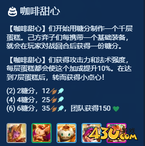 金铲铲之战S12咖啡甜心蛋糕层数奖励一览
