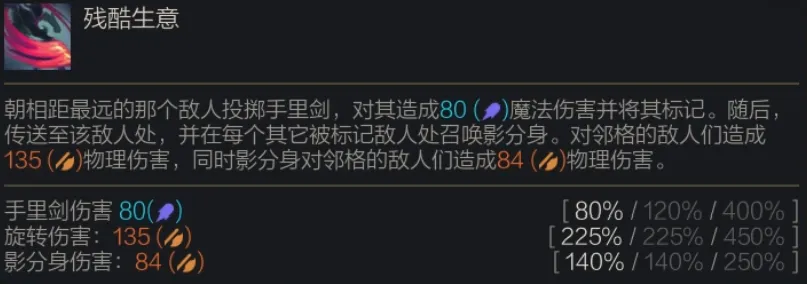 金铲铲之战S14劫技能介绍