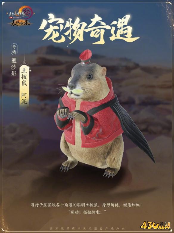 剑网3太极秘录新增宠物奇遇一览