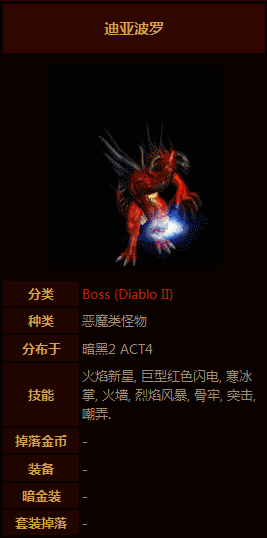 暗黑破坏神3：夺魂之镰恶魔背景故事介绍