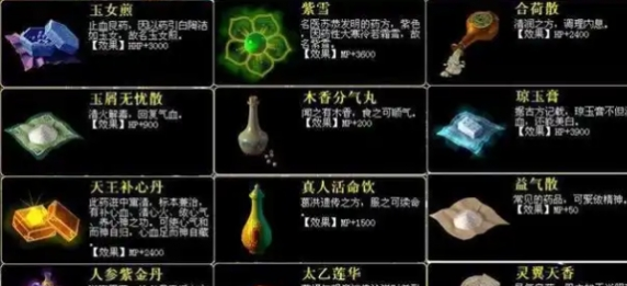 大话西游药品获取方法