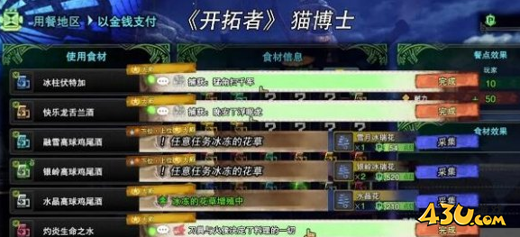 怪物猎人世界冰原开拓者酒怎么获得？开拓者酒获得攻略