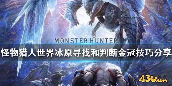 怪物猎人世界冰原如何收集金冠 寻找和判断金冠技巧分享