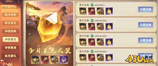 43u《玄影》开服活动