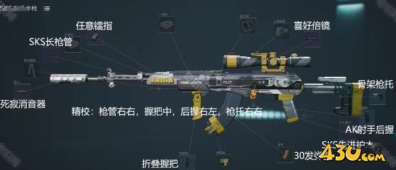 三角洲行动S4赛季SKS烽火地带怎么改 三角洲行动S4赛季SKS射手步高改方案