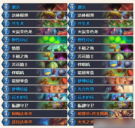 炉石传说迷你包首日主播卡组代码分享