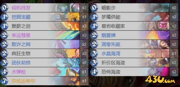 炉石传说翡翠梦境迷你包黑赐节奏贼卡组代码攻略
