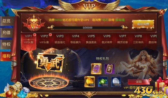 《天地诸神》VIP怎么玩 VIP介绍