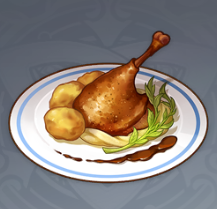 原神油封鸭腿是什么食物 原神图鉴介绍