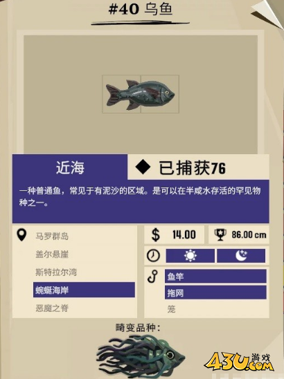 渔帆暗涌蜿蜒海湾都有什么鱼 蜿蜒海湾鱼类图鉴