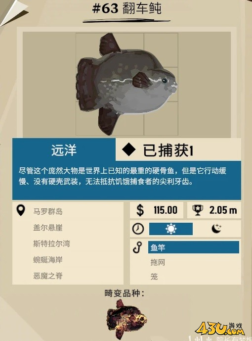 渔帆暗涌公海都有什么鱼 公海鱼类图鉴
