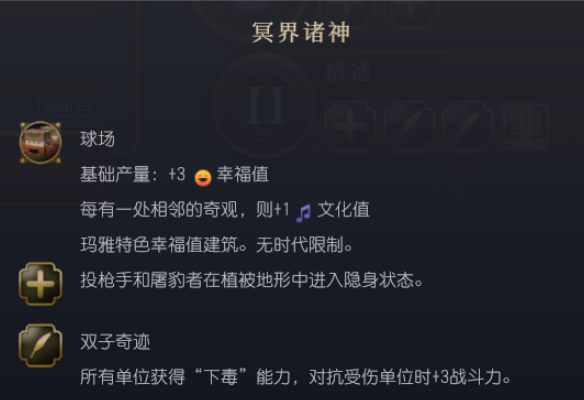文明7文明详细介绍 玛雅文明特色说明