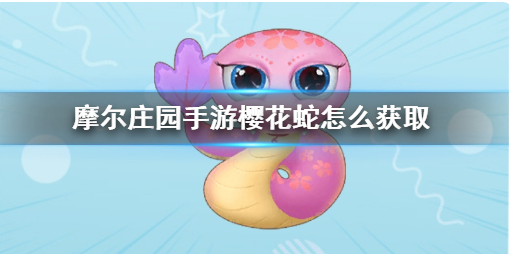 摩尔庄园樱花蛇在哪 樱花蛇获取点位分享