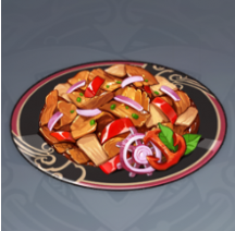 原神炝炒肉片是什么食物 原神图鉴介绍