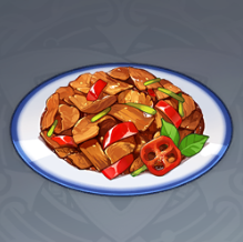 原神爆炒肉片是什么食物 原神图鉴介绍