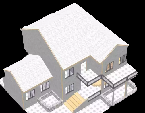 明日之后冷清气二层房如何建造 二层别墅建造图纸