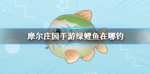 摩尔庄园绿鲤鱼在哪 绿鲤鱼获取点位分享