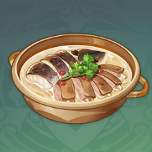 原神古华鱼羊鲜是什么食物 原神图鉴介绍