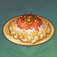 原神阿如拌饭是什么食物 原神图鉴介绍