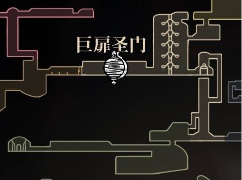 空洞骑士丝之歌蚀阶-巨扉圣门地图一览 隐藏区域及完整地图介绍