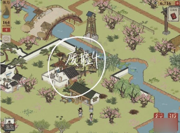 江南百景图桃花坞废墟在哪 桃花坞废墟位置四图文分享