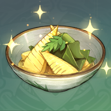 原神若竹煮是什么食物 原神图鉴介绍