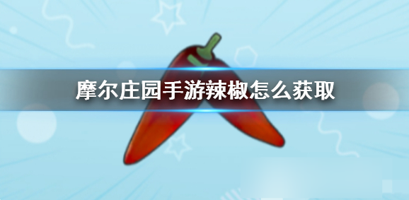 摩尔庄园辣椒怎么获得 辣椒获取途径