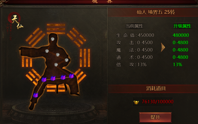 《乾坤天地》境界转生怎么玩 境界转生玩法攻略