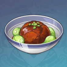 原神红烧肉圆是什么食物 原神图鉴介绍