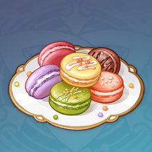 原神选缤纷马卡龙是什么食物 原神图鉴介绍