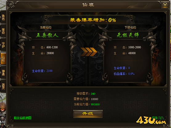 《神戒BT》仙班等级怎么提升 仙力值途径获取攻略 《神戒BT》仙班等级怎么提升 仙力值途径获取攻略