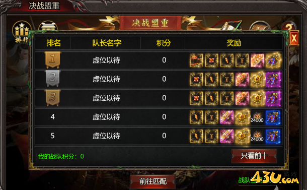 《帝王霸业》决战盟重怎么打 决战盟重活动介绍 《帝王霸业》决战盟重怎么打 决战盟重活动介绍