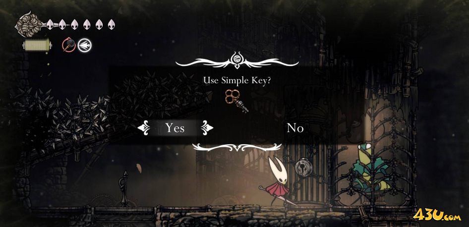 空洞骑士丝之歌简易钥匙门01在哪里 简易钥匙门位置攻略 空洞骑士丝之歌简易钥匙门01在哪里 简易钥匙门位置攻略