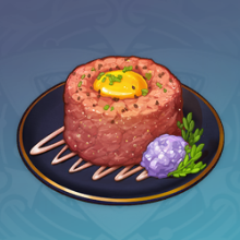 原神生肉塔塔是什么食物 原神图鉴介绍 原神生肉塔塔是什么食物 原神图鉴介绍